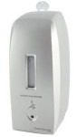BISK Automatyczny dozownik (dystrybutor) mydła w płynie i żelu ABS satyna 500 ml 05904