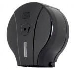 Pojemnik na papier toaletowy jumbo tworzywo ABS czarny