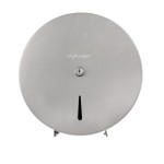 HYGIO Pojemnik (dystrybutor) na papier toaletowy JUMBO stal szczotkowana maxi 