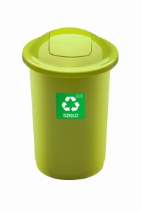 HYGIO POJEMNIK DO SEGREGACJI ŚMIECI 50L TOP BIN ZIELONY