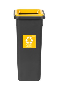  KOSZ DO SEGREGACJI ŚMIECI FIT BIN 20l ŻÓŁTY 