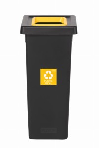  KOSZ DO SEGREGACJI ŚMIECI FIT BIN 53l ŻÓŁTY  