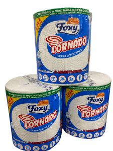Ręcznik Kuchenny Foxy Tornado 3 Warstwowy, Zestaw 3 sztuk