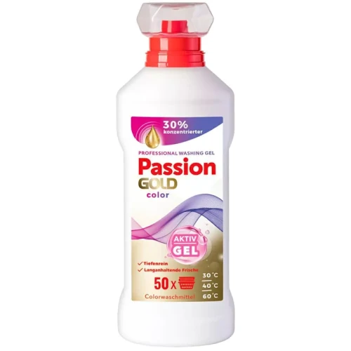 Żel do prania kolorowych tkanin - Passion Gold Color 2l