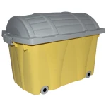 Pojemnik na Zabawki 40L Pudło Kufer na Skarby Żółty 58x37x40cm