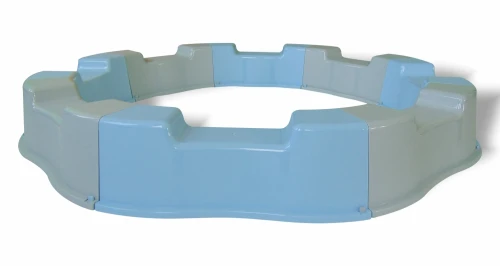 Piaskownica Składana Szaro Niebieska