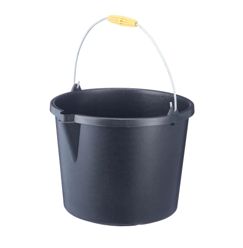 Wiadro Ogrodowe Budowlane 20l Czarne