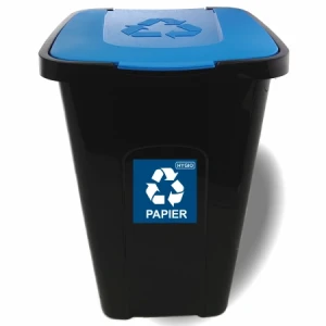 Kosz do Segregacji Śmieci 30l Niebieski na Papier | Sorta Bin