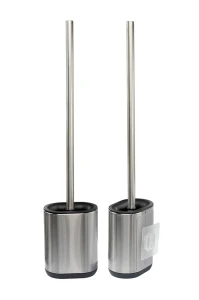 Szczotka WC Naścienna Wisząca Stal Nierdzewna Mat