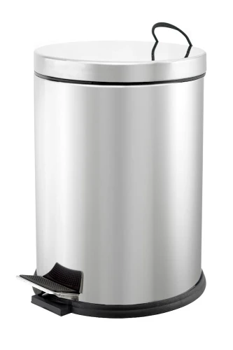 Metalowy Kosz na Śmieci Pedałowy 5l