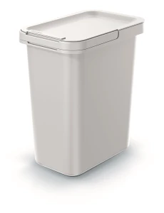Kosz na Śmieci z Klapą 12l | Keden Systema Popielaty