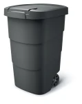 Kosz Ogrodowy na Kółkach Wheeler 95l na Odpady Zmieszane | Antracyt