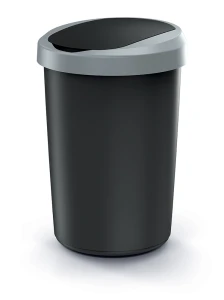 Kosz do Segregacji Śmieci 40l na Odpady Zmieszane | Compacta R z Klapą