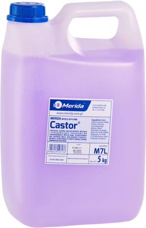 castor.png, zapas mydła, mydło w płynie, uzupełnienie, mydło do dozownika