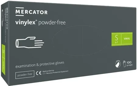 p-mercator-vinylex-powder-free-winylowe-bezpudrowe-rekawiczki-diagnostyczne-i-ochronne-rozm-s.webp, rękawiczki winylowe, rękawiczki jednorazowe, rękawiczki do pracy, rękawiczki do sprzątania
