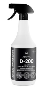 Adeva D-200 – preparat czyszcząco-nabłyszczający do stali nierdzewnej