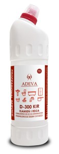 Preparat do mycia sanitariatów ADEVA D-300 KONCENTRAT 1L