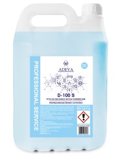 Preparat do Czyszczenia Powierzchni Ponadpodłogowych Adeva 5L| Biurka Blaty Regały 