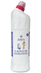 Mocny Żel Czyszcząco Wybielający Adeva D-Active Gel 1L