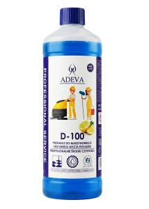 Preparat Do Maszynowego i Ręcznego Mycia Posadzki Podłogi  D-100 Adeva 1L