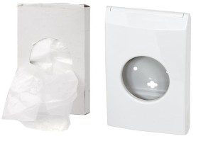 HYGIO Pojemnik na woreczki higieniczne + foliowe torebki higieniczne 30 szt.