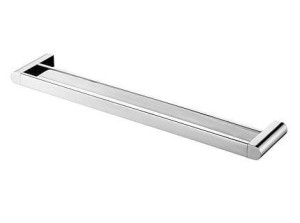 Wieszak kąpielowy podwójny 61cm FUTURA SILVER 02994