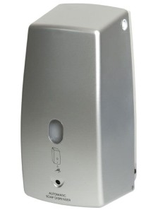 BISK Automatyczny dozownik (dystrybutor) mydła w płynie ABS satyna 500 ml 00589