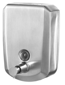 BISK DOZOWNIK (DYSTRYBUTOR) DO MYDŁA  500 ML MAT STAL SZCZOTKOWANA 04084