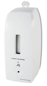 BISK Automatyczny dozownik (dystrybutor) mydła w płynie i żelu ABS biały 500 ml 05903