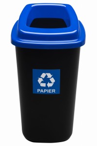 HYGIO KOSZ DO SEGREGACJI ŚMIECI 28l NIEBIESKI 