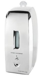 BISK Automatyczny dozownik (dystrybutor) mydła w płynie i żelu ABS chrom (połysk) 500 ml 05905