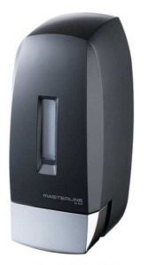 BISK Dozownik (dystrybutor)do mydła K4 ABS czarny 500 ml 07237