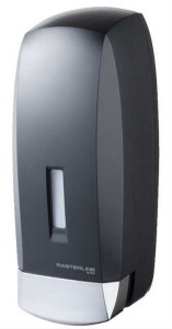 Dozownik do mydła w płynie 1000 ml ABS czarny